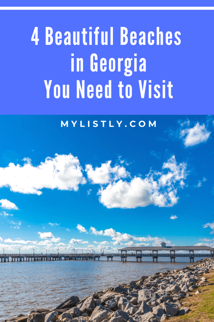 You can find beautiful beaches in Georgia on the Atlantic Coast, a perfect remedy for those weary of overdeveloped and crowded vacation spots.  #beaches #georgia #travel #mylistly #usa