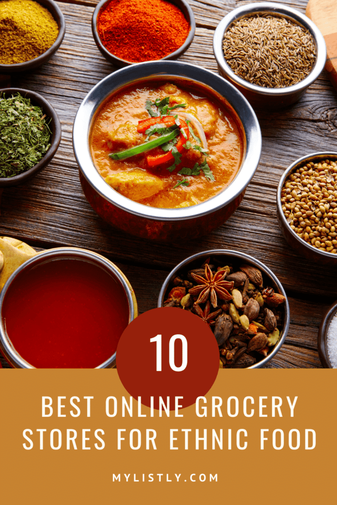 Where can you find incredible Italian pasta, spicy chicken ramen noodles, or high-quality spices without having to leave your house? Just a few short years ago, it would have been impossible, but today you can have the flavors of the world brought right to your doorstep. Here’s a list of the 10 best online grocery stores for ethnic food. #ethnicfood #foodie #cooking